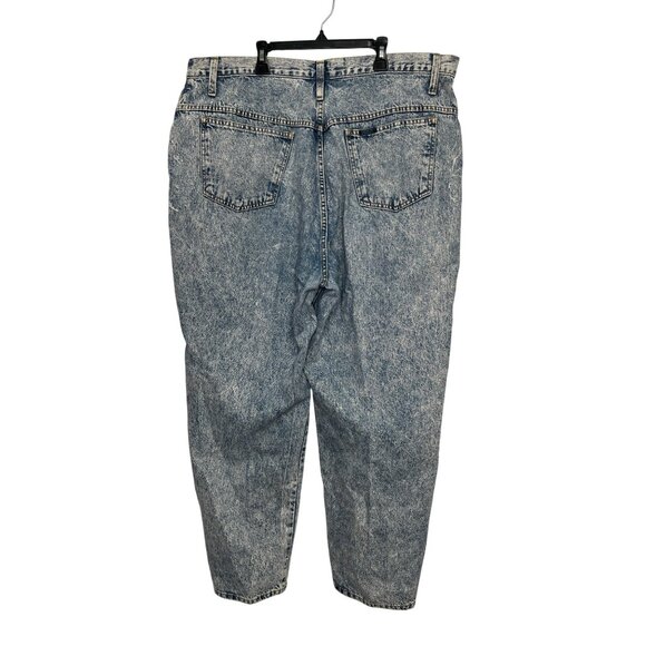 Sasson Modern Basics Acid Wash 80’s Mom Jeans Super High Waist Size 26W Women’s - Picture 2 of 10